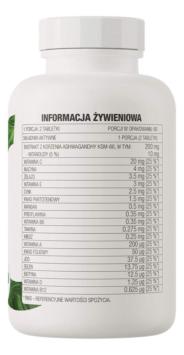 Vit&Min + Ashwagandha 120 sztuk