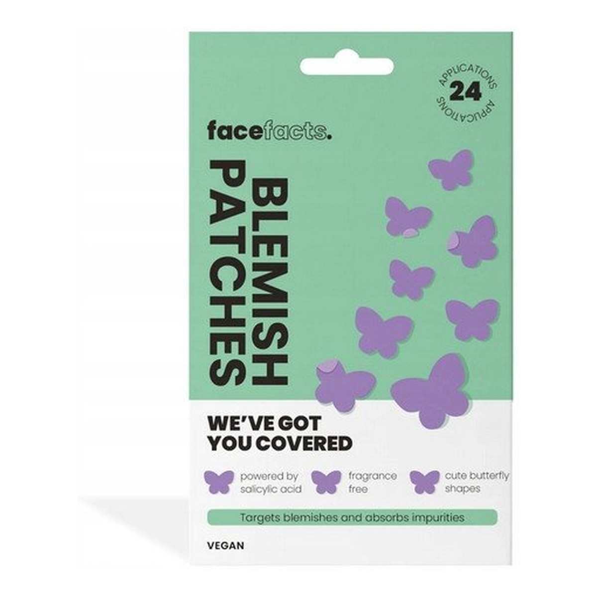 Face Facts Blemish Patches Butterflies Plastry na wypryski - 1 op. 24 szt.