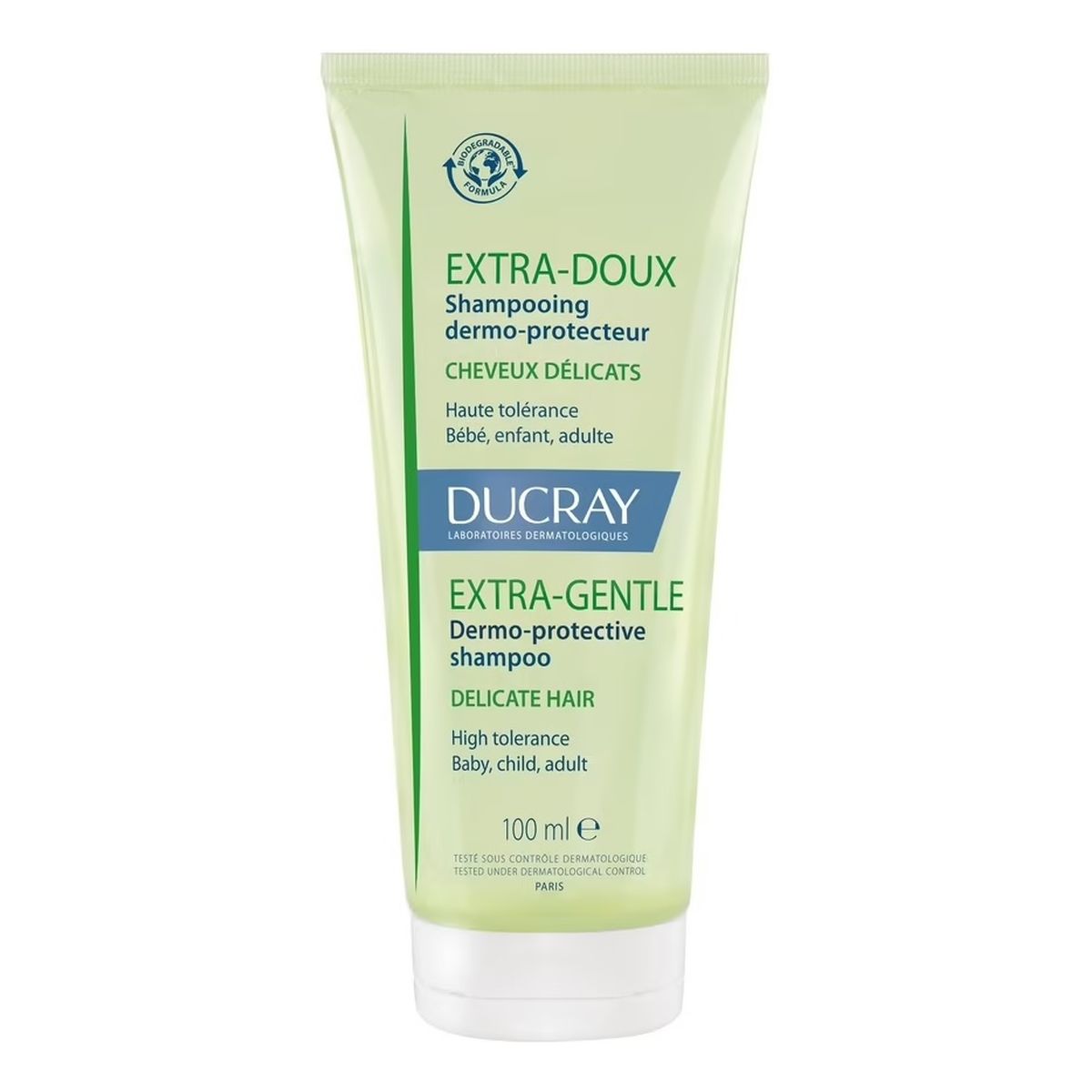 Ducray Extra-gentle dermatologiczny szampon ochronny 100ml