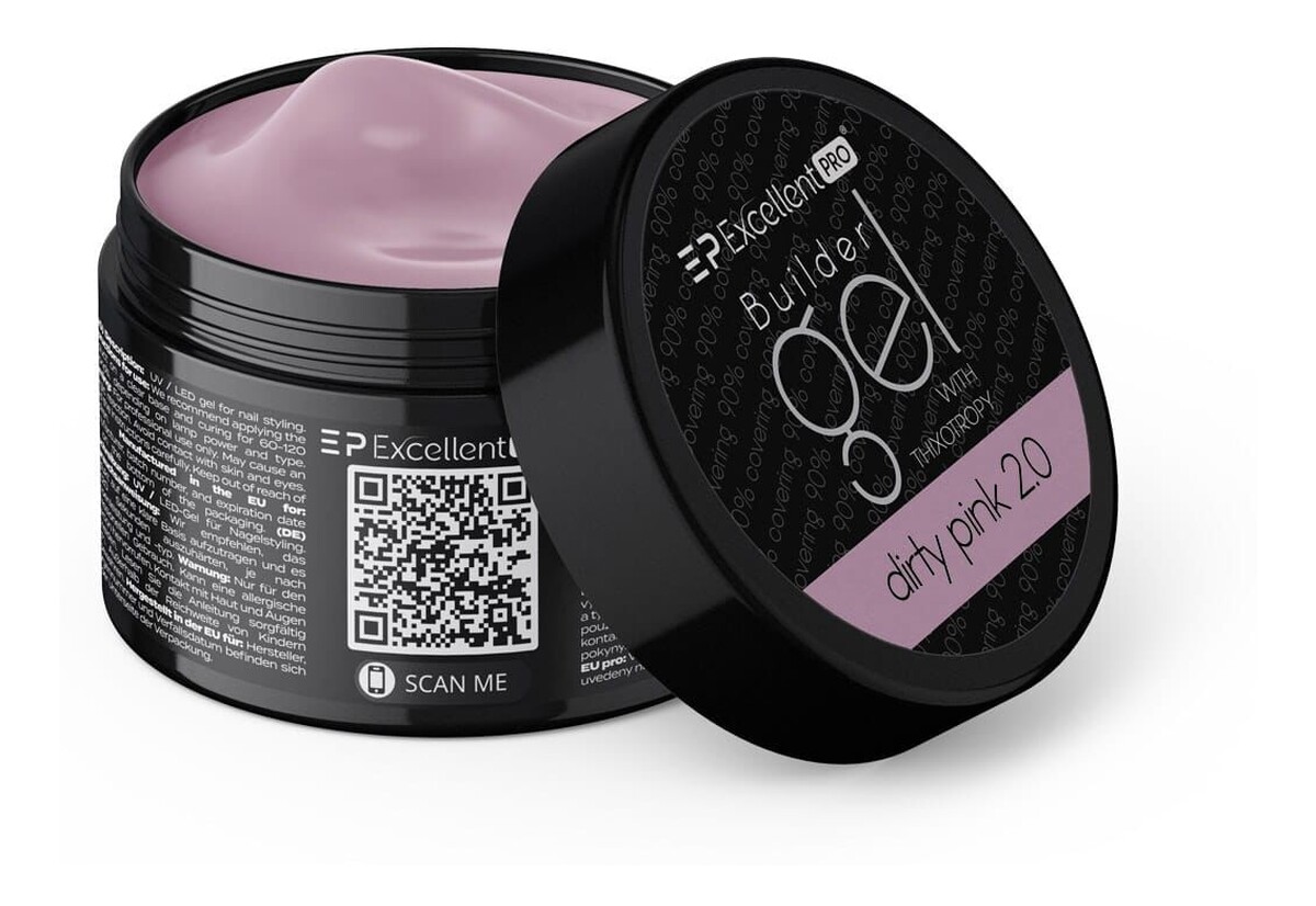 Żel budujący dirty pink 2.0