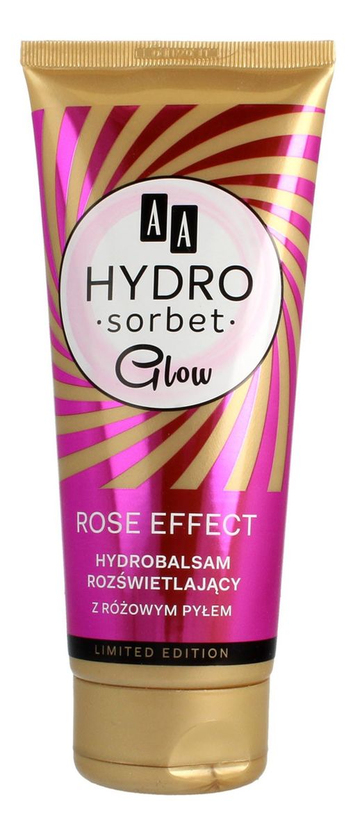 Glow Hydrobalsam rozświetlający z różowym pyłem Rose Effect