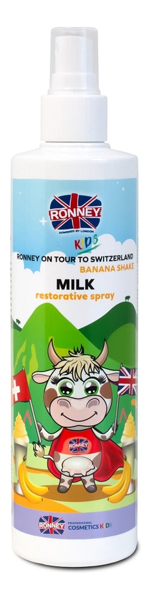 Mleczko do włosów dla dzieci banana shake