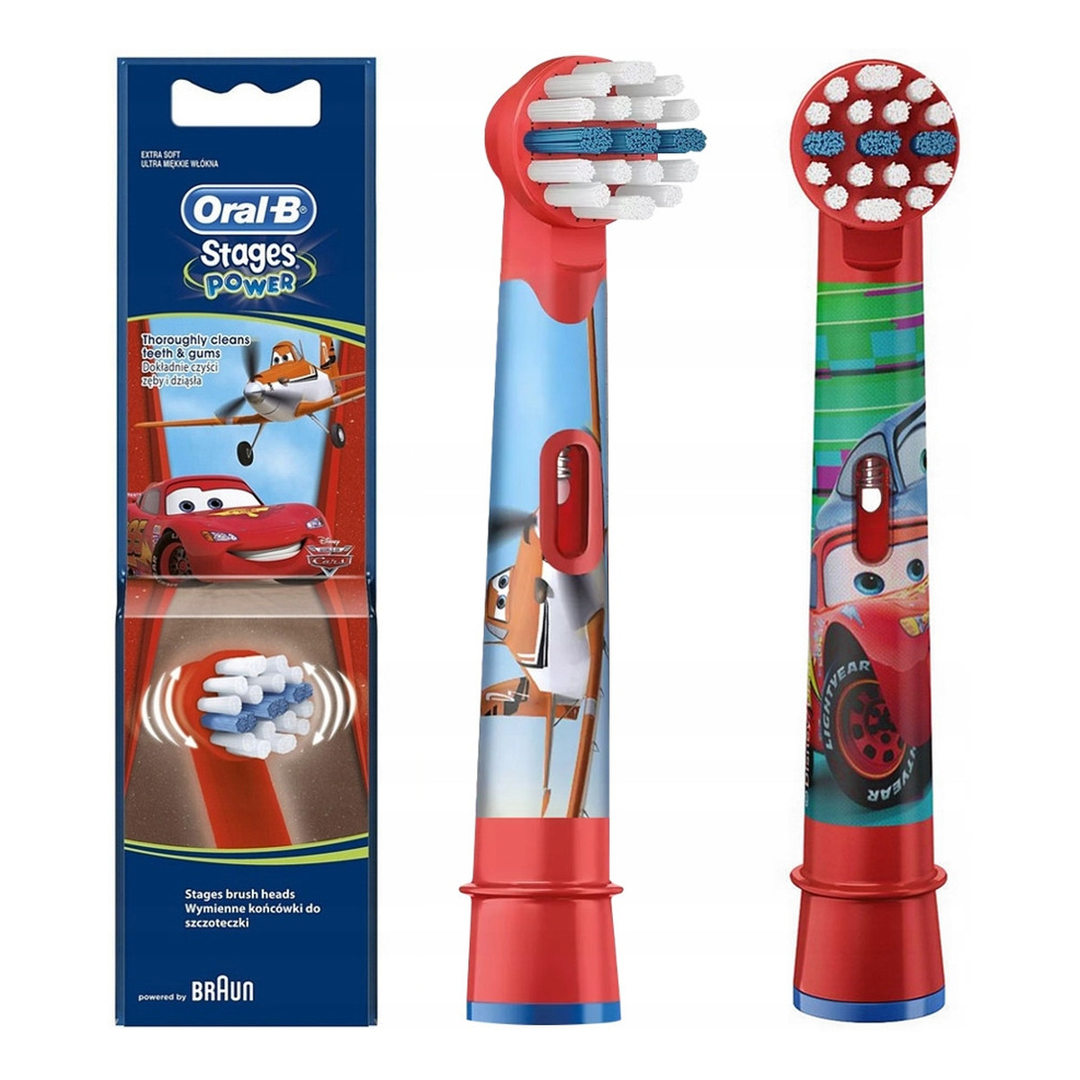 Oral-B Stages Power Kids Końcówki Do Szczoteczki Elektrycznej