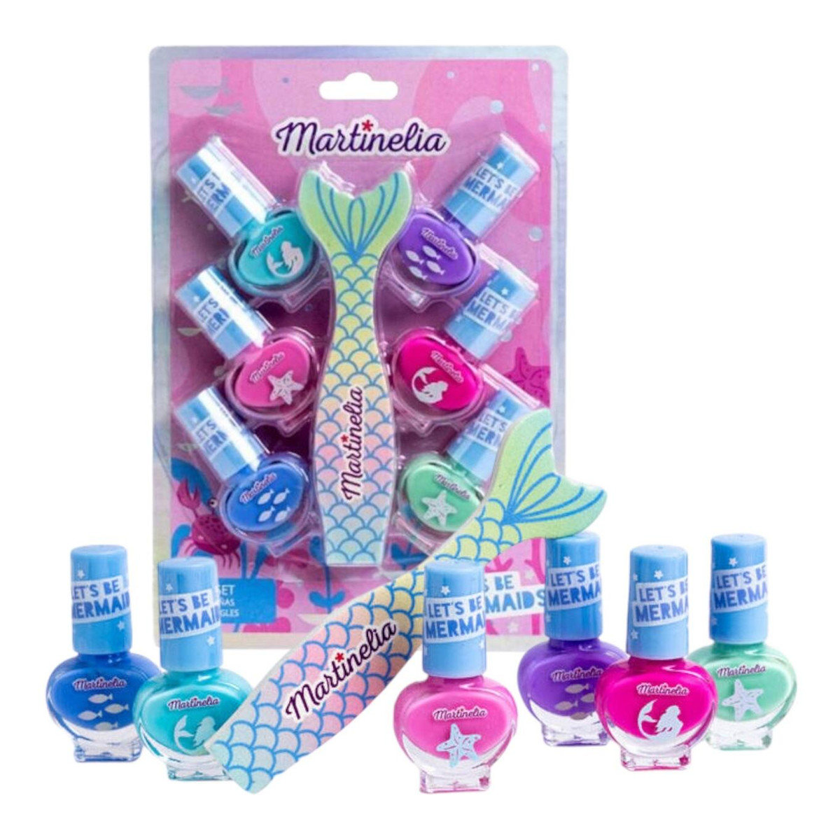 Martinelia Lets Be Mermaids Zestaw do manicure dla dzieci 4ml