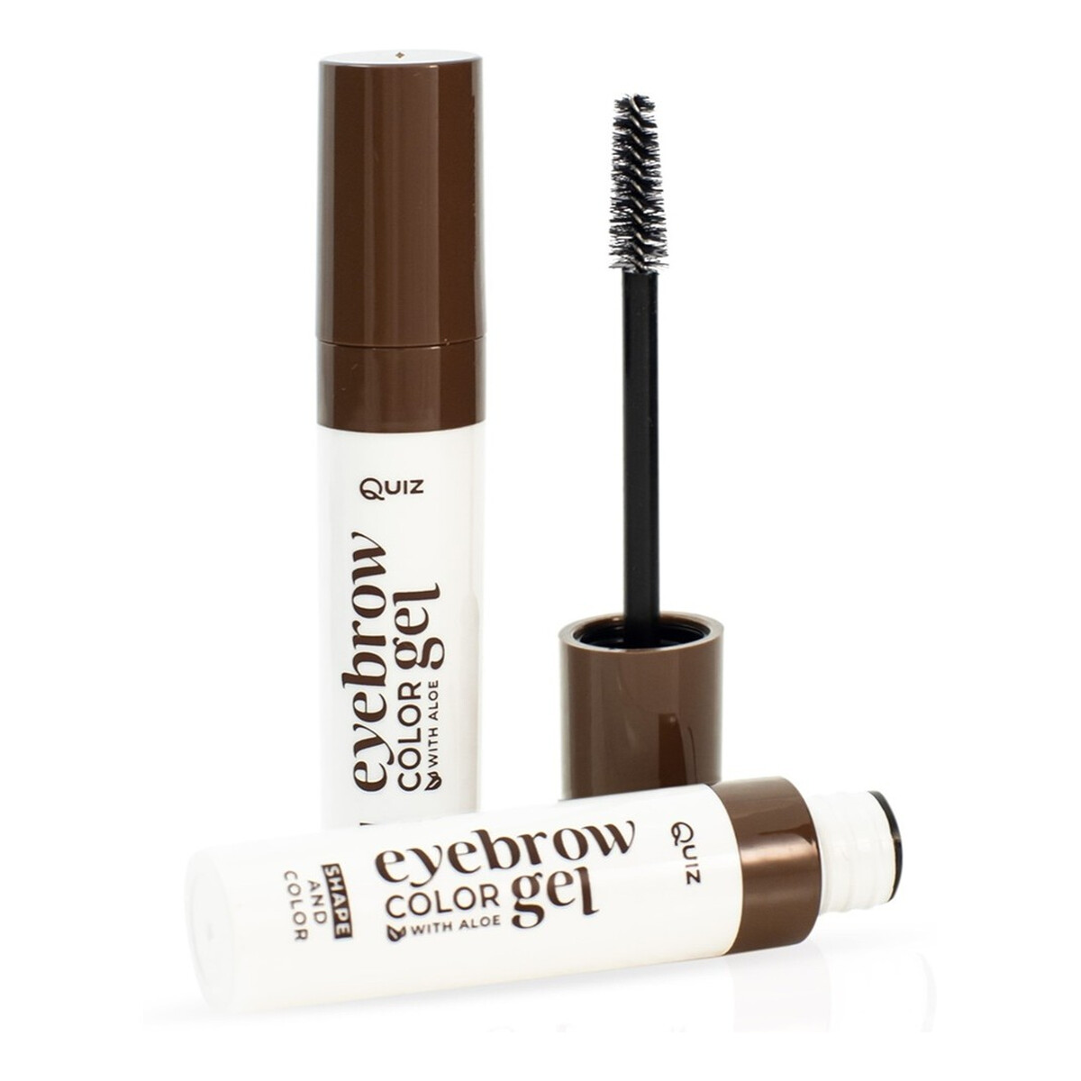 Quiz Cosmetics Eyebrow Gel Shape & Color żel koloryzujący do brwi z aloesem 5ml