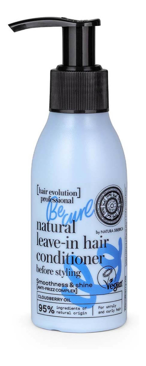 Naturalna wegańska odżywka do włosów kręconych bez spłukiwania Be Curl wygładzenie i blask Hair Evolution