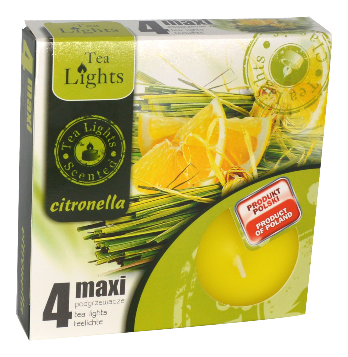 Podgrzewacz Citronella Maxi 4 szt.