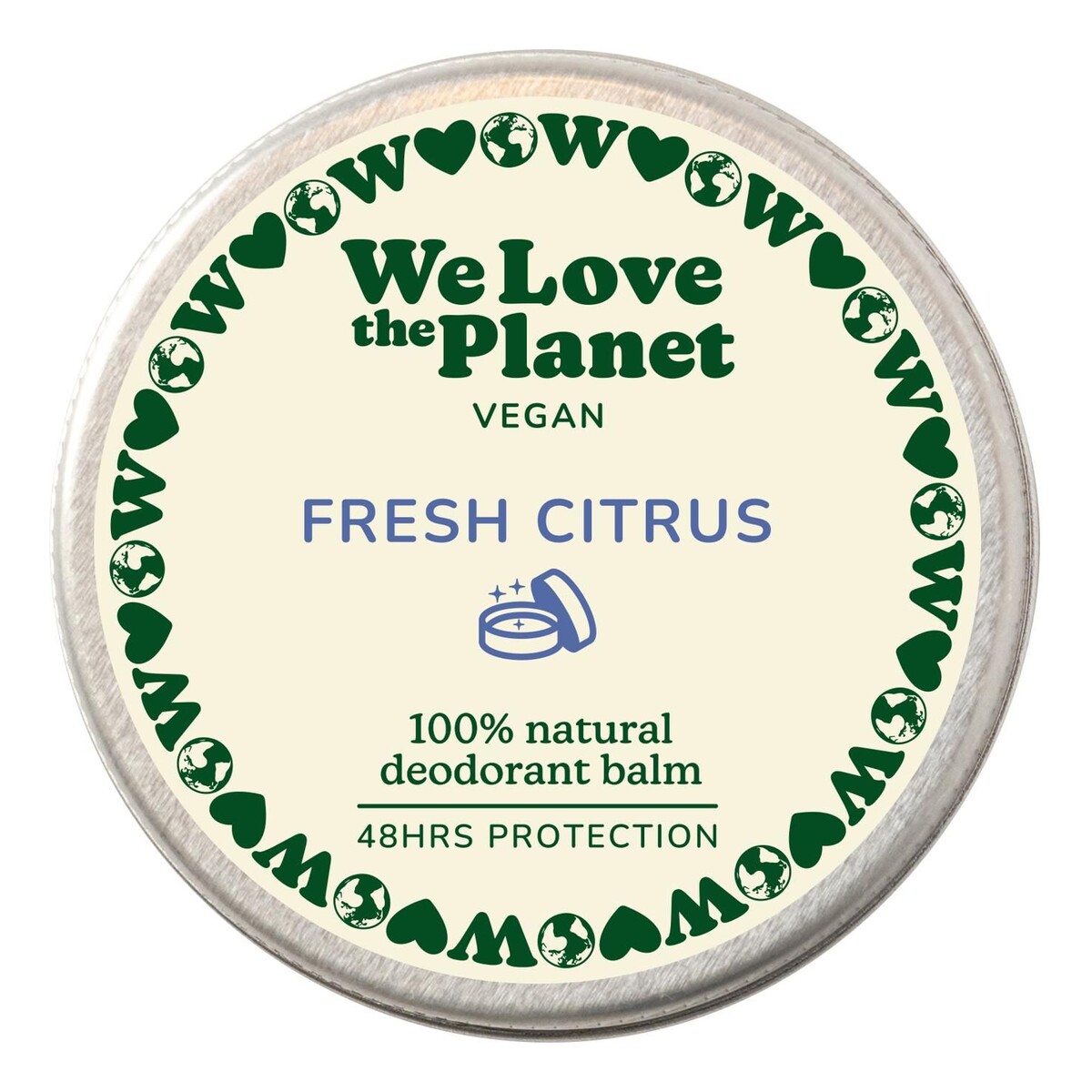 We Love We love the planet Dezodorant w kremie Fresh Citrus 35g