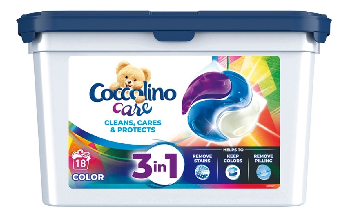 Kapsułki do prania 3in1 Color (18 prań)