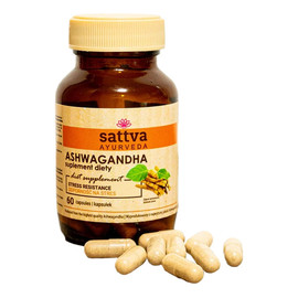 Ashwagandha suplement diety 60 kapsułek