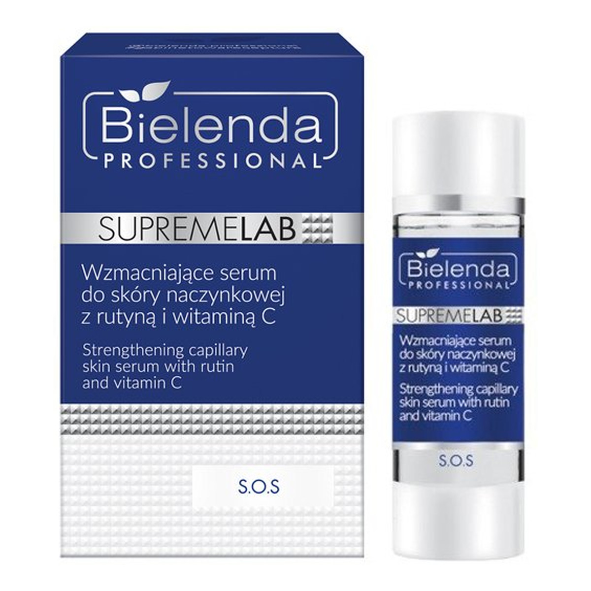 Bielenda Professional SUPREMELAB S.O.S wzmacniające serum do skóry naczynkowej z rutyną i witaminą C 15ml