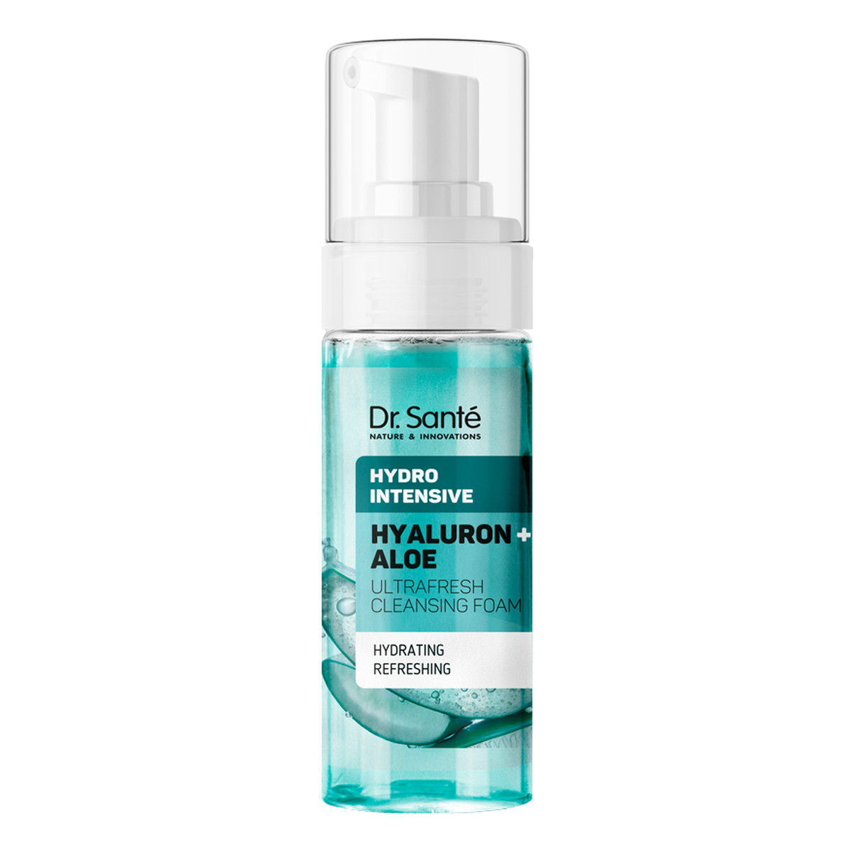 Dr. Sante Hydro Intensive Hyaluron + Aloe Nawilżająca Pianka Oczyszczająca Do Wszystkich Rodzajów Skóry 150ml