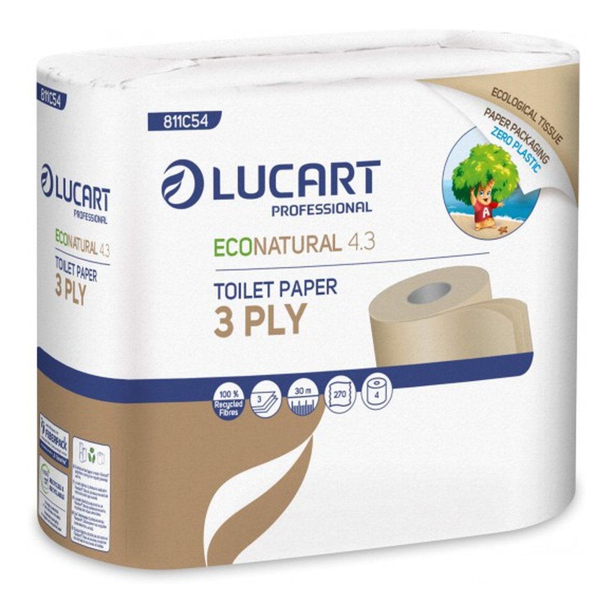 Lucart EcoNatural Papier toaletowy