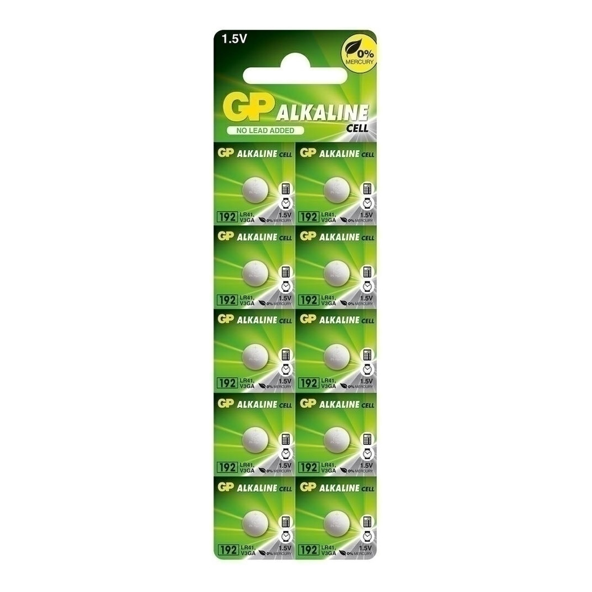 GP Battery Bateria alkaliczna zegarkowa CELL 192F 1.5V (10)