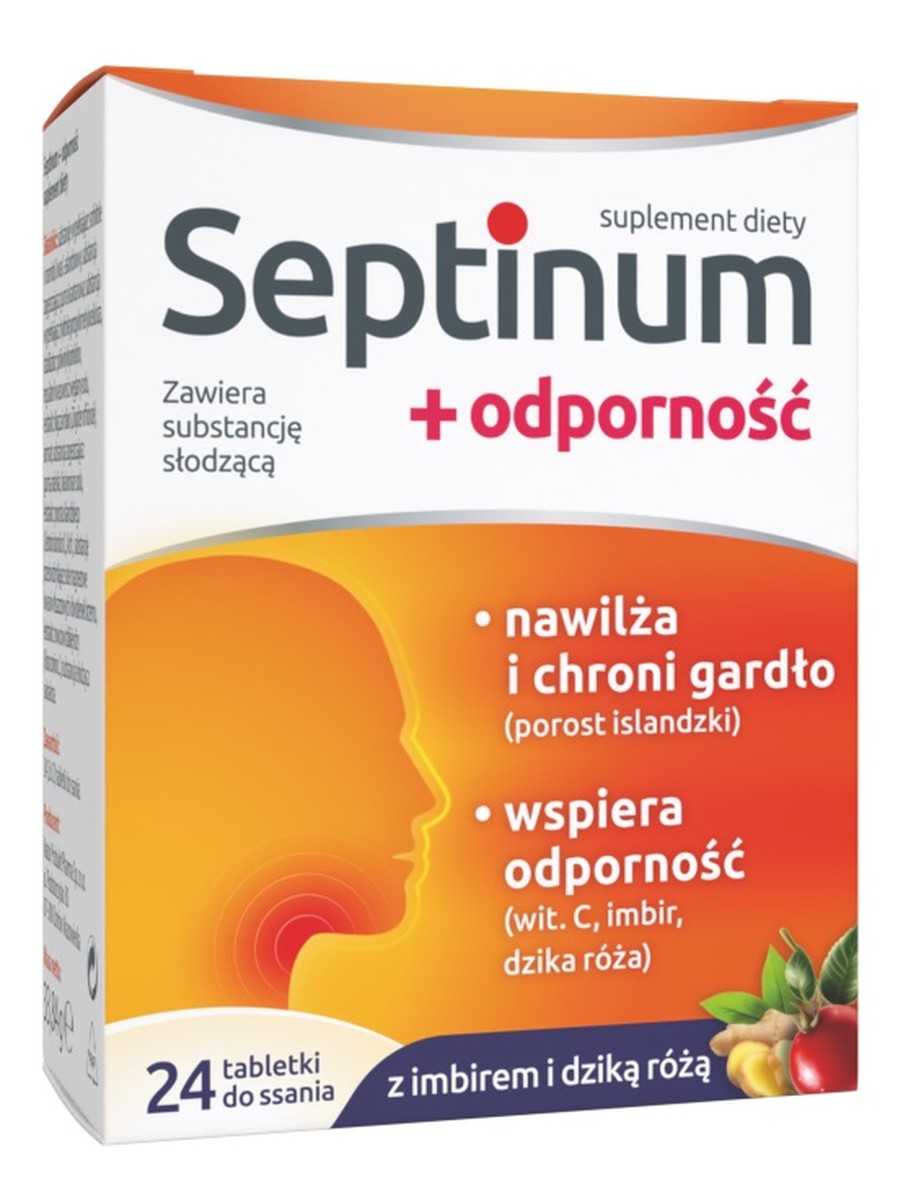+ odporność suplement diety 24 tabletki do ssania