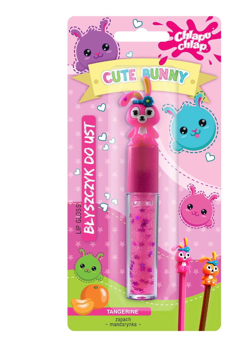 Błyszczyk do ust cute bunny-mandarynka 1szt