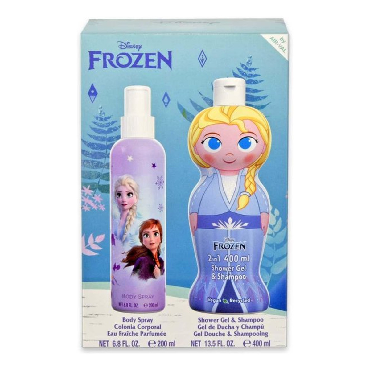 Disney Zestaw Kraina lodu Mgiełka 200ml + żel i szampon 400ml