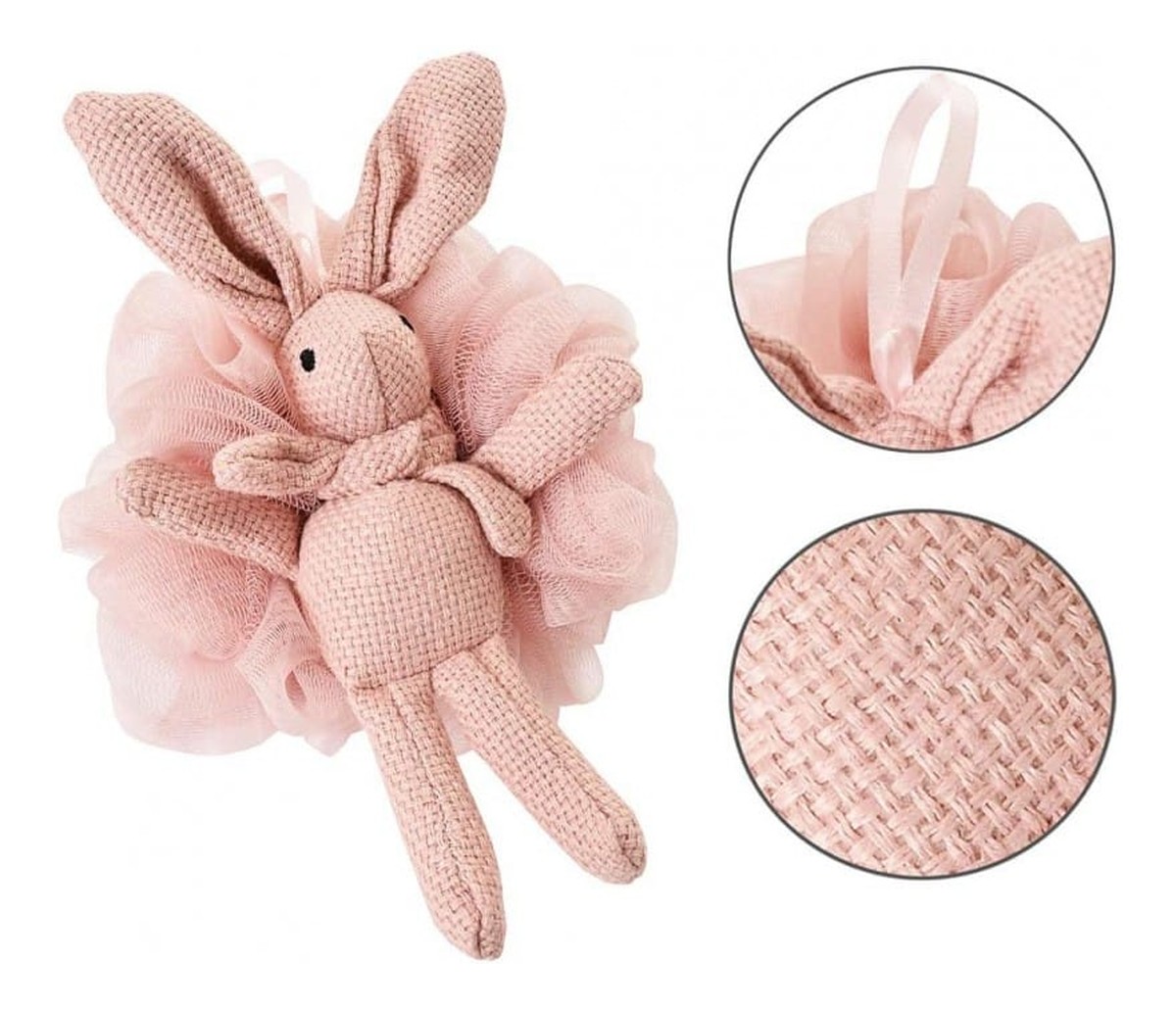 Gąbka do mycia ciała Bunny 15 cm GB10R