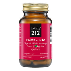 Folate & B-12 suplement diety 120 Kapsułek