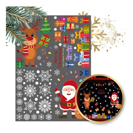 Naklejki świąteczne na okno Boże Narodzenie