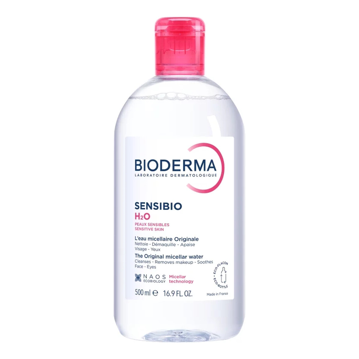 Bioderma Sensibio h2o płyn micelarny do skóry wrażliwej 500ml