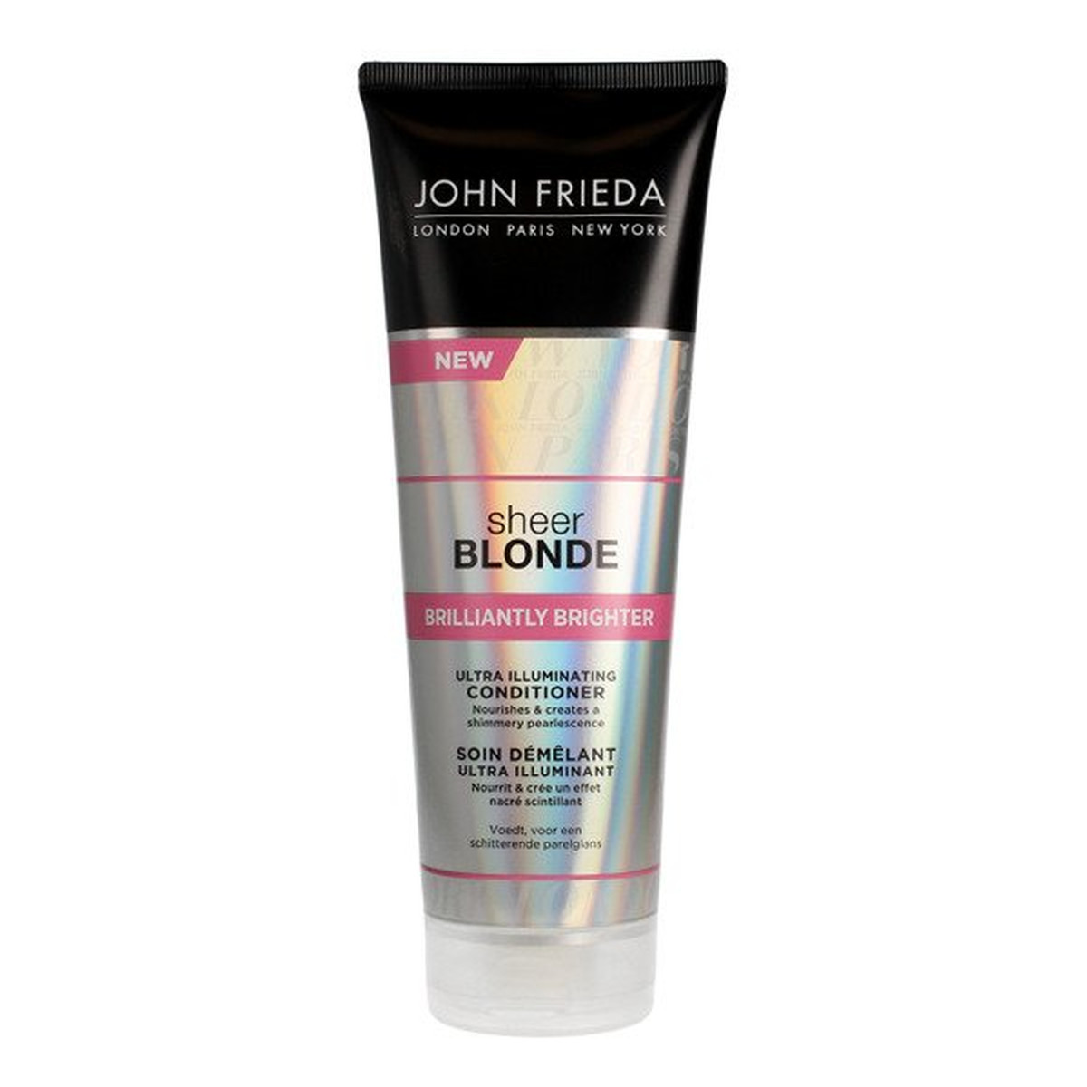 John Frieda Sheer Blonde Rozświetlająca odżywka nadająca połysk do włosów blond Brilliantly Brighter 250ml