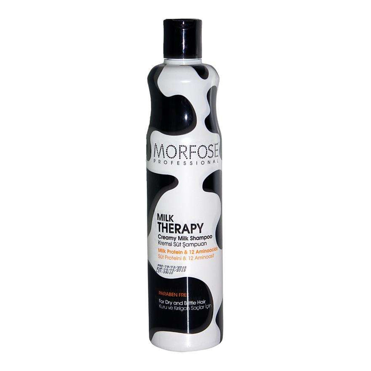 Morfose Milk Therapy mleczny szampon odbudowujący zniszczone włosy 400ml