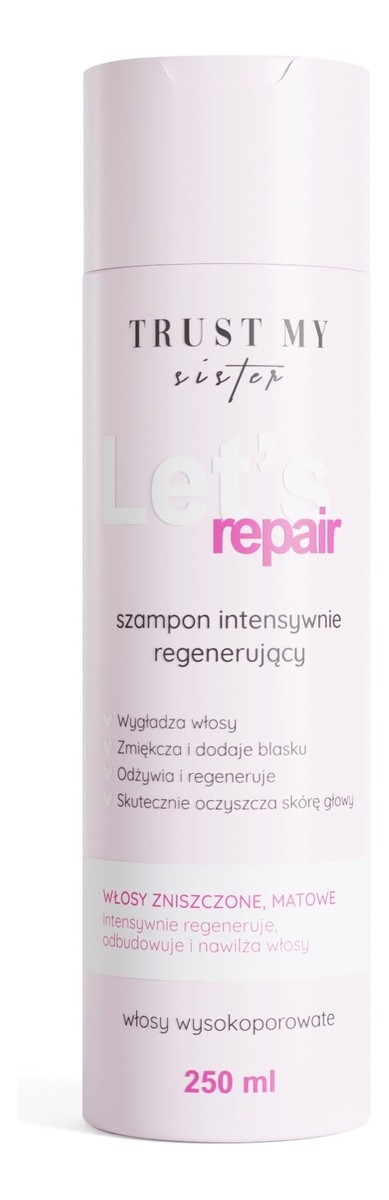 repair Szampon Do Włosów Wysokoporowatych Intensywnie Regenerujący