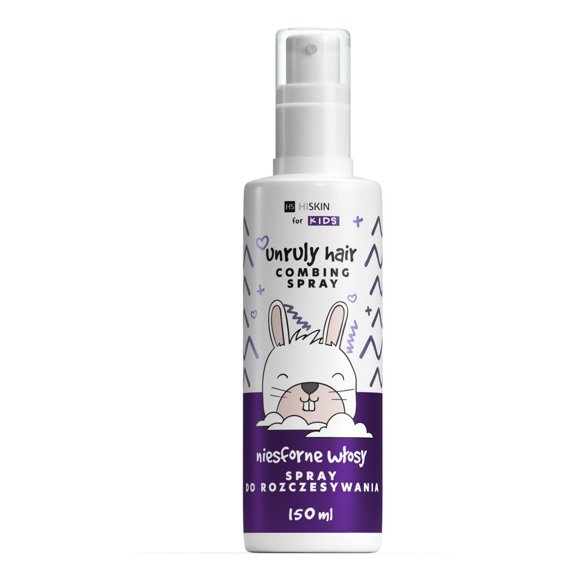 Hiskin for Kids Unruly Spray do rozczesywania włosów niesfornych 150ml