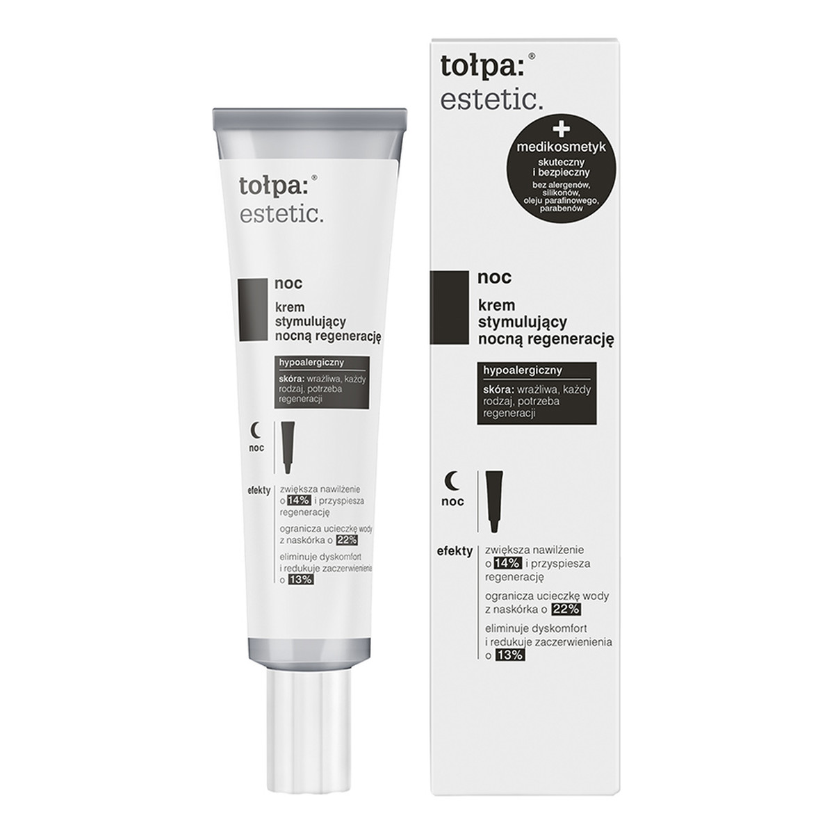 Tołpa Estetic krem stymulujący nocną regenerację 40ml