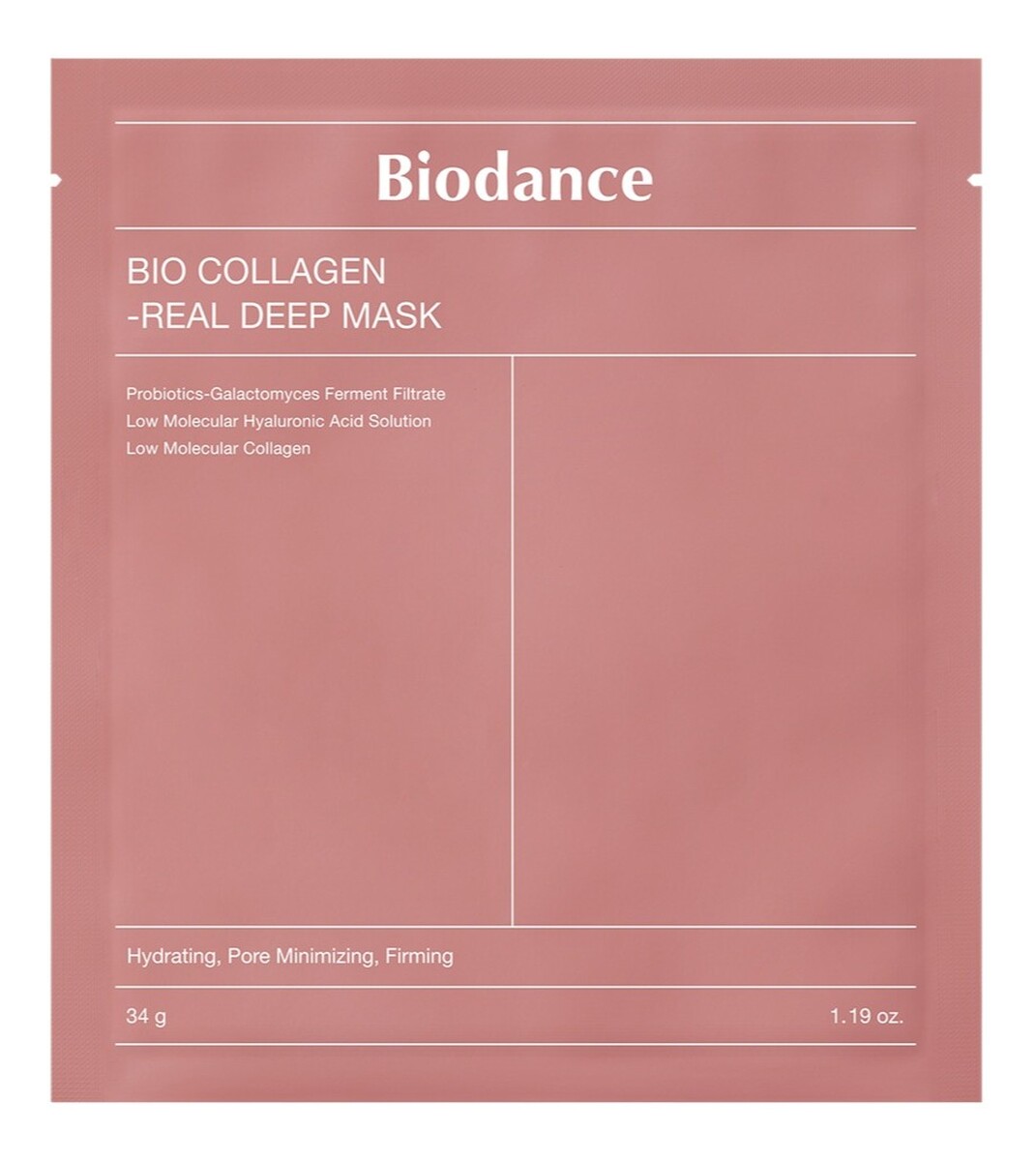 Bio-collagen real deep mask maska do twarzy w płachcie