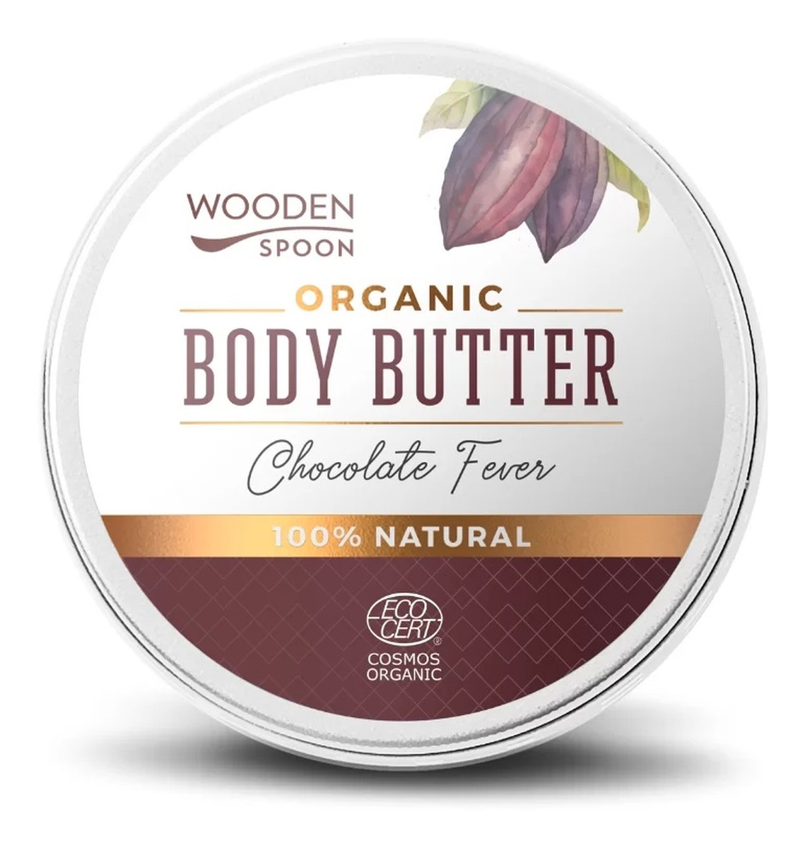 Organic body butter organiczne masło do ciała chocolate fever
