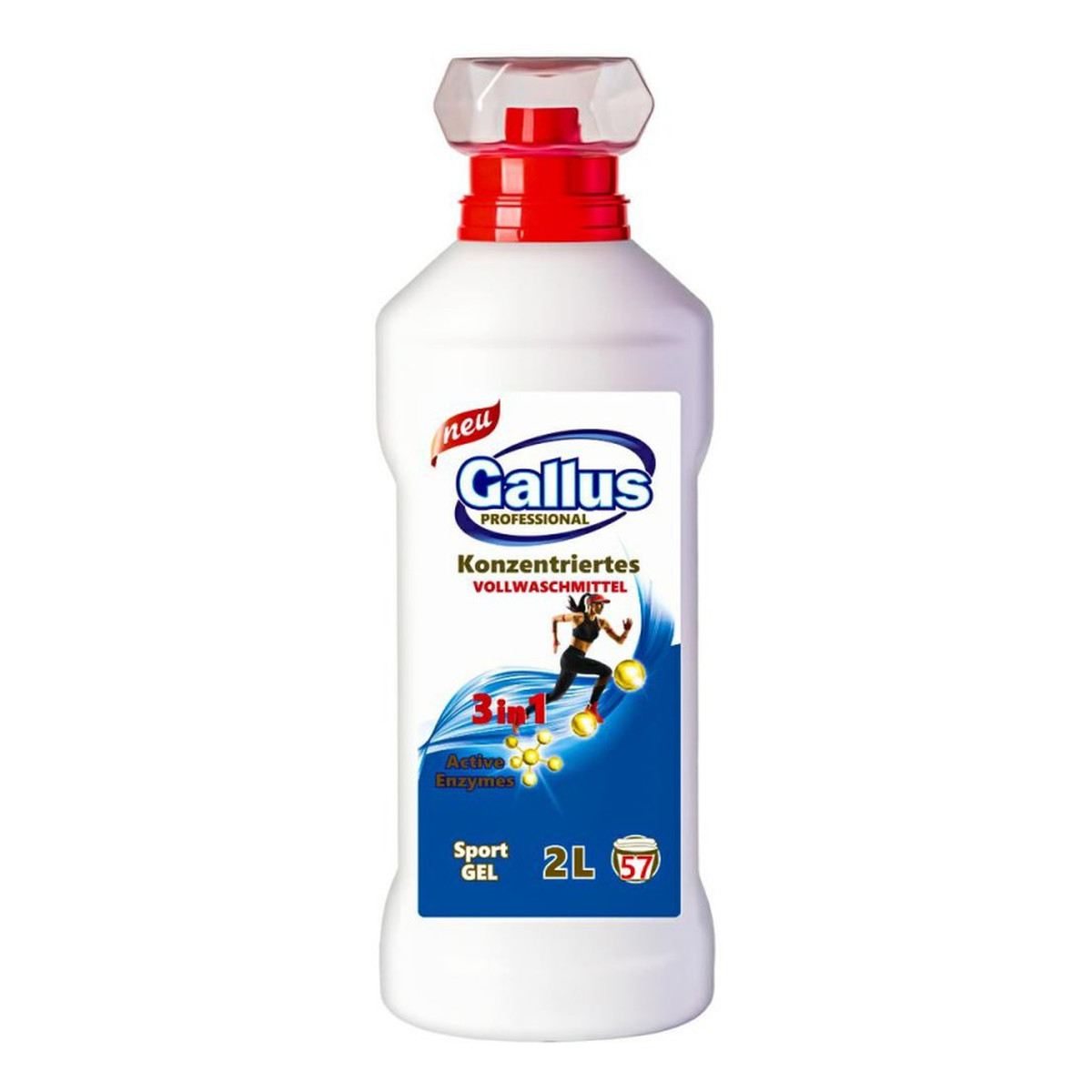 Gallus Proffesional Żel do prania 3w1 SPORT 2l