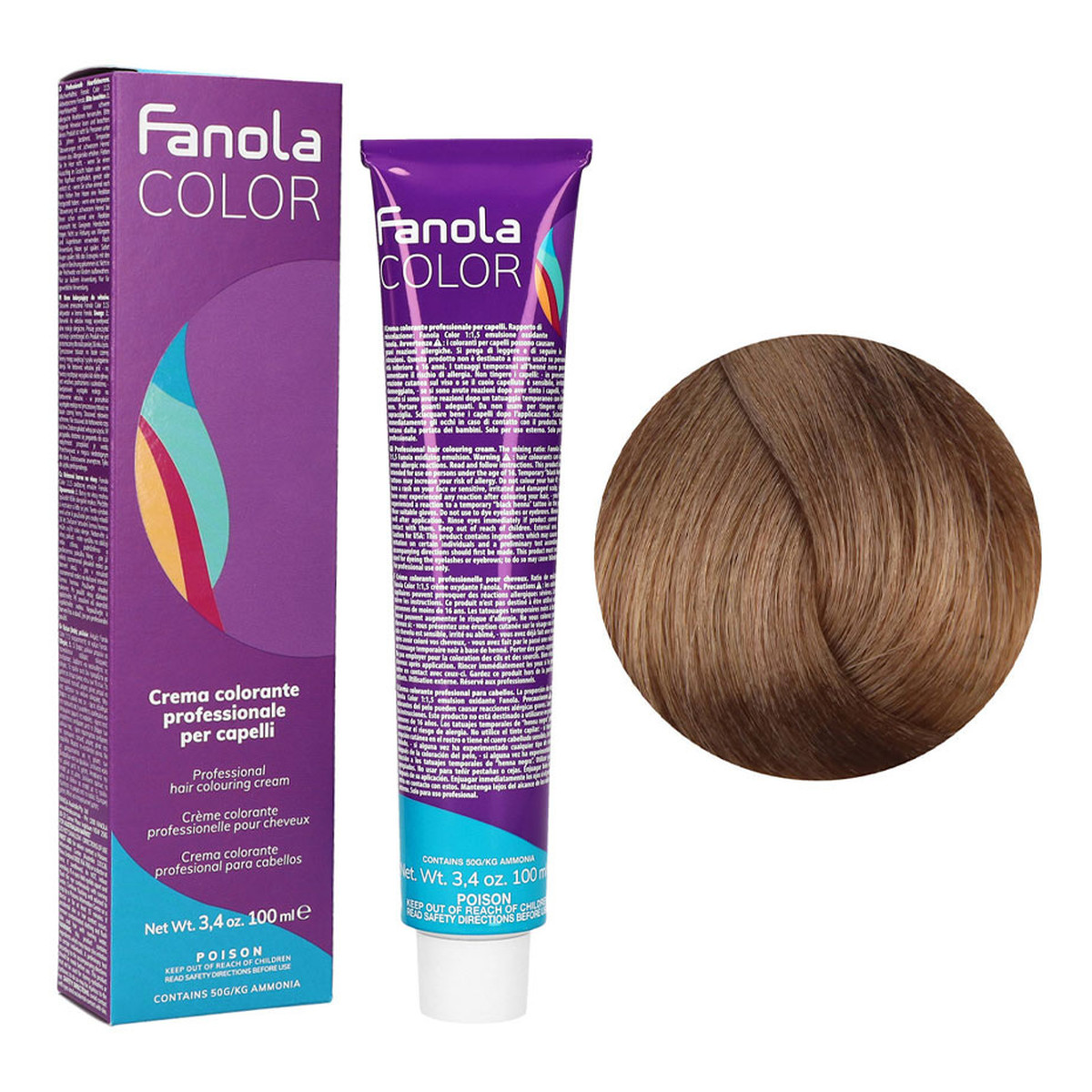 Fanola Color Krem koloryzujący Farba do włosów 100ml