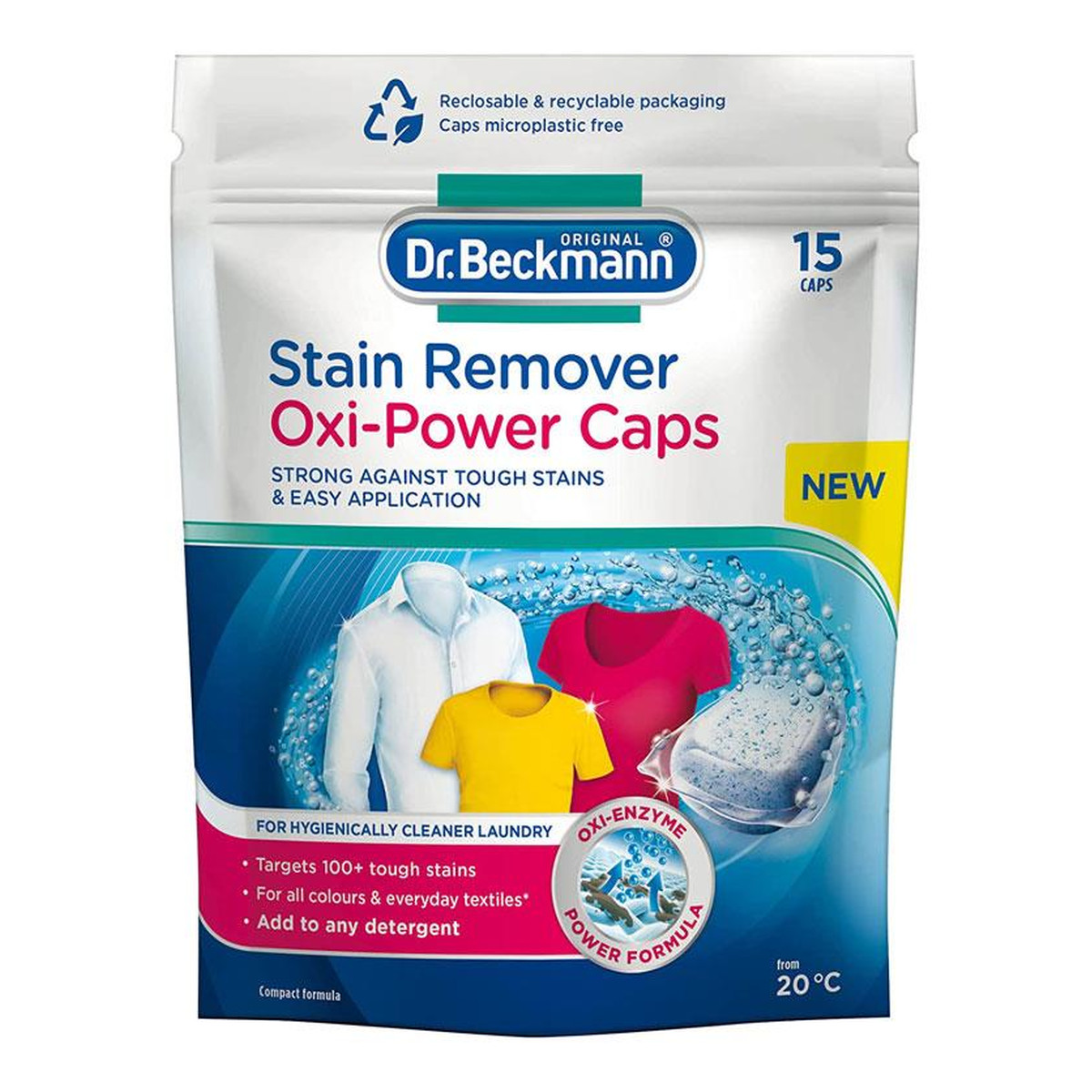 Dr Beckmann Stain remover Odplamiacz w kapsułkach 15szt 300g 300g