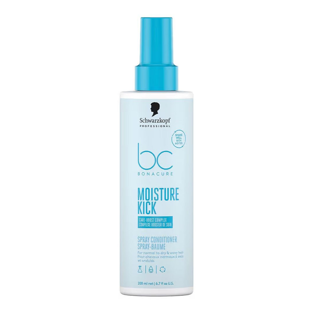 Schwarzkopf BC Moisture Kick Spray Conditioner odżywka w sprayu 200ml
