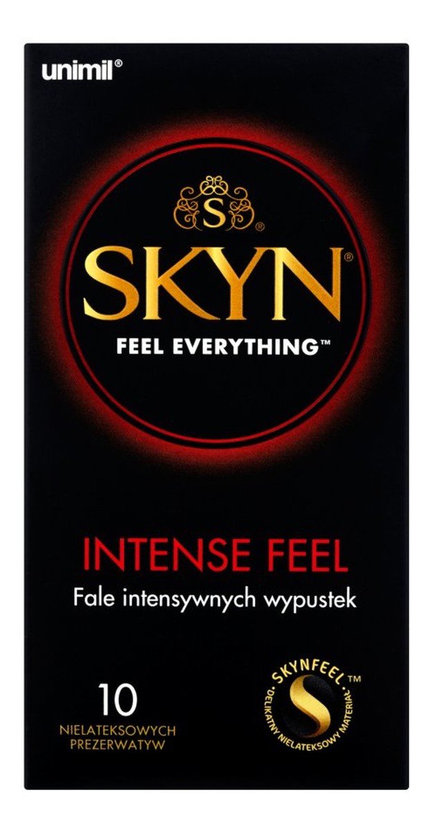 Intense Feel nielateksowe prezerwatywy 10szt