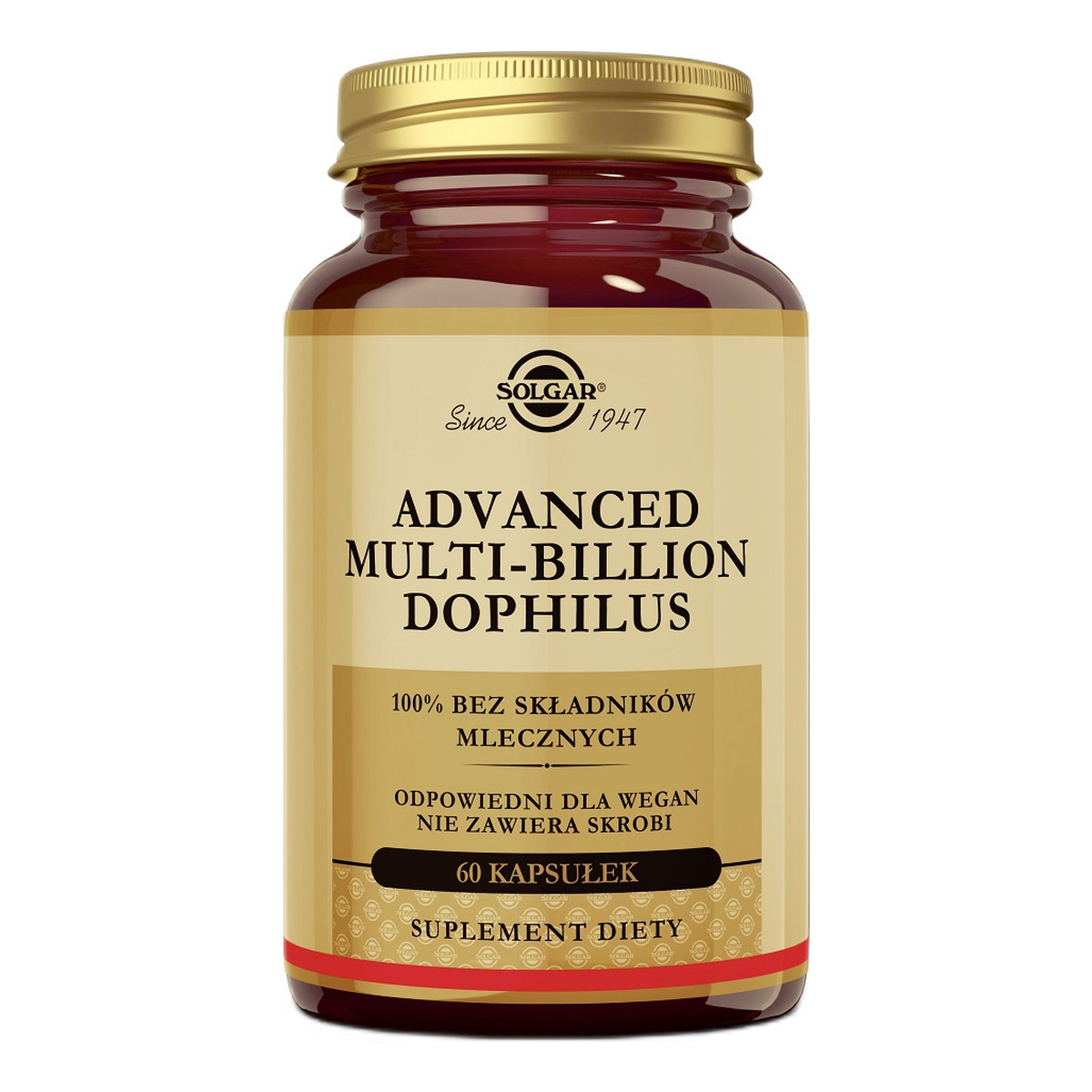 Solgar Advanced multi-billion dophilus suplement diety 60 kapsułek