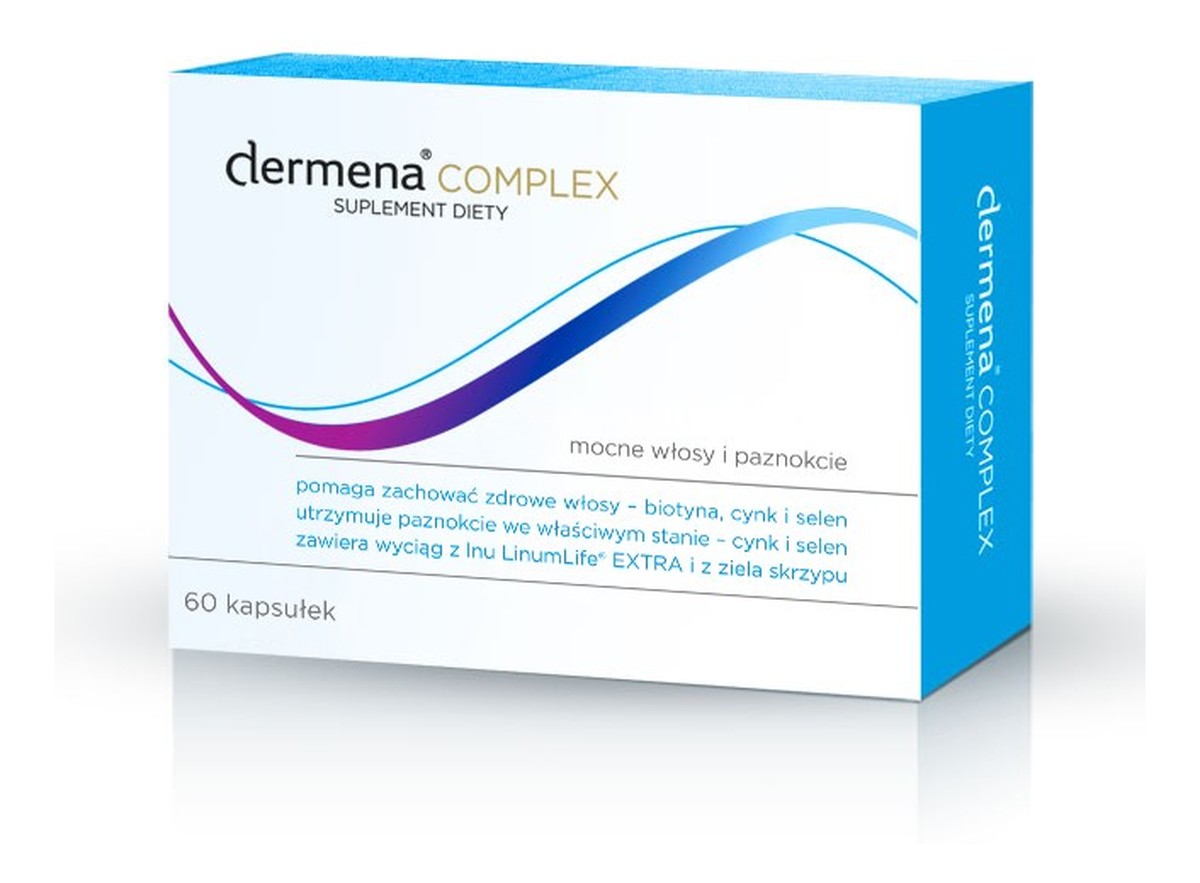 Suplement Diety - mocne włosy i paznokcie 60 kapsułek