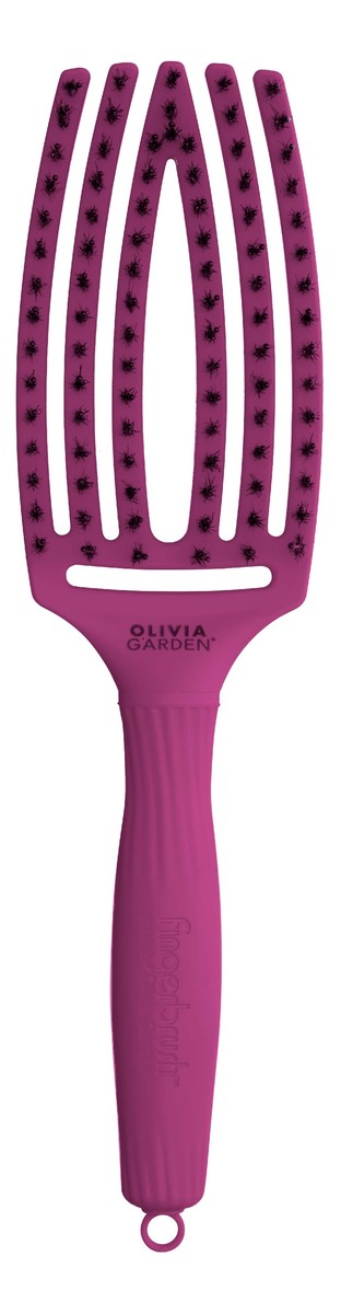 Fingerbrush Combo Szczotka do rozczesywania włosów Amazonki Bright Pink