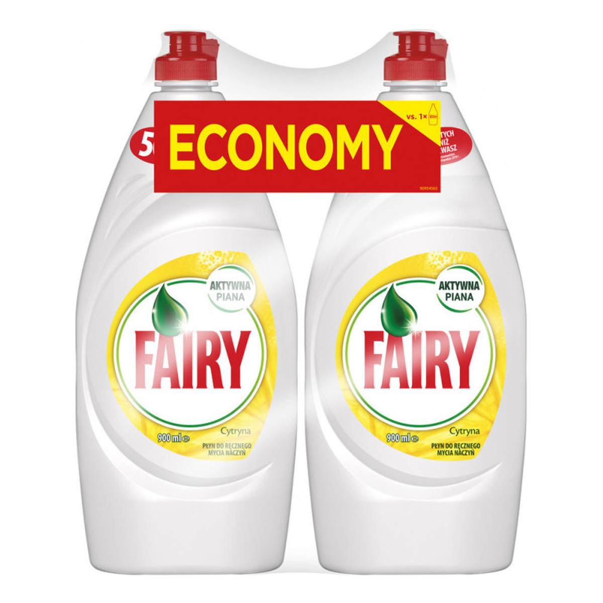 Fairy Płyn do mycia naczyń Lemon 2x900ml