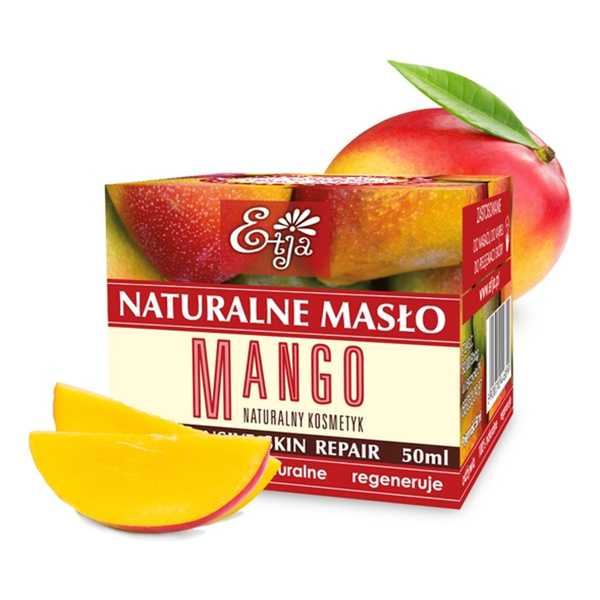 Etja naturalne rafinowane Masło mango 50ml
