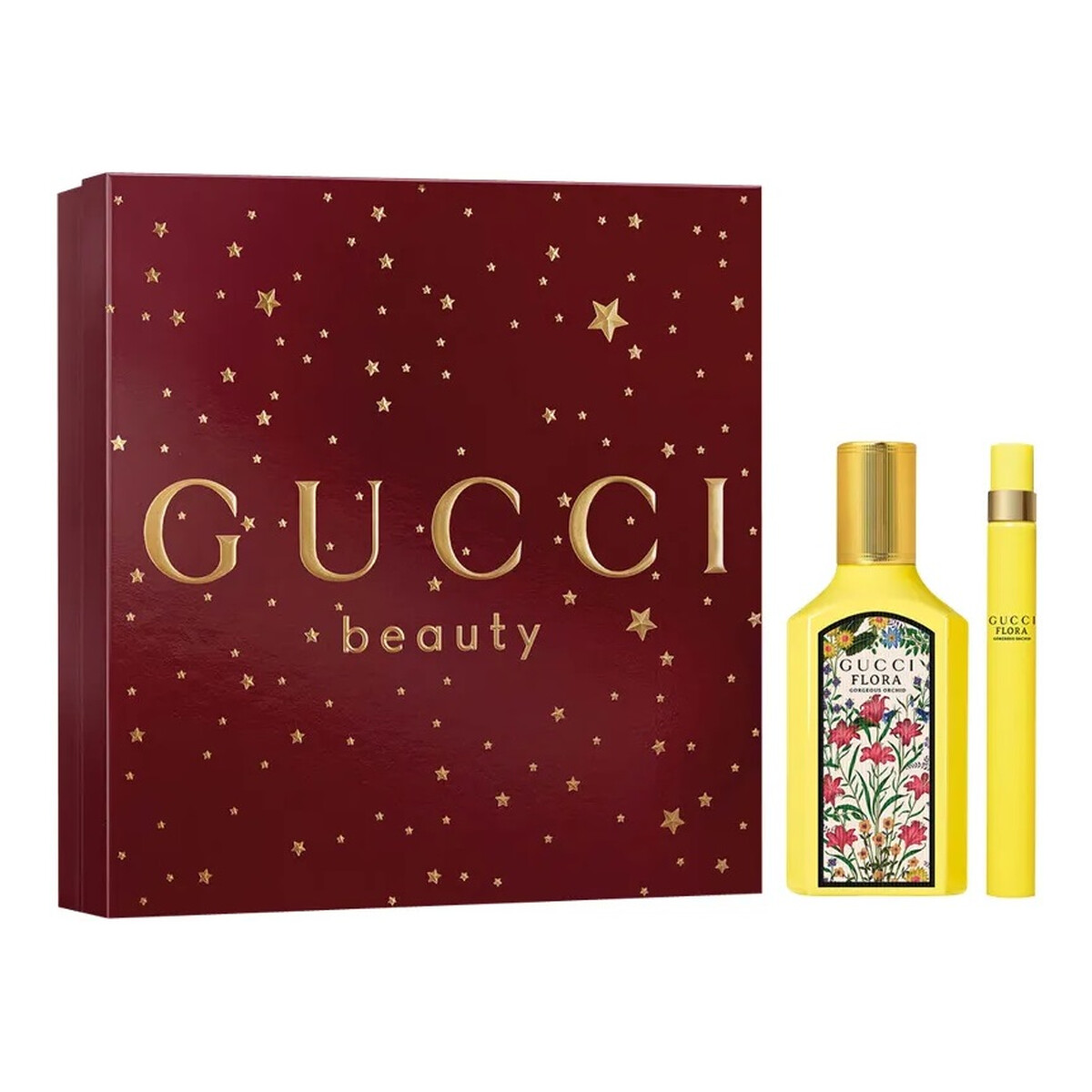 Gucci Flora Gorgeous Orchid Zestaw woda perfumowana spray 50ml + woda perfumowana spray 10ml