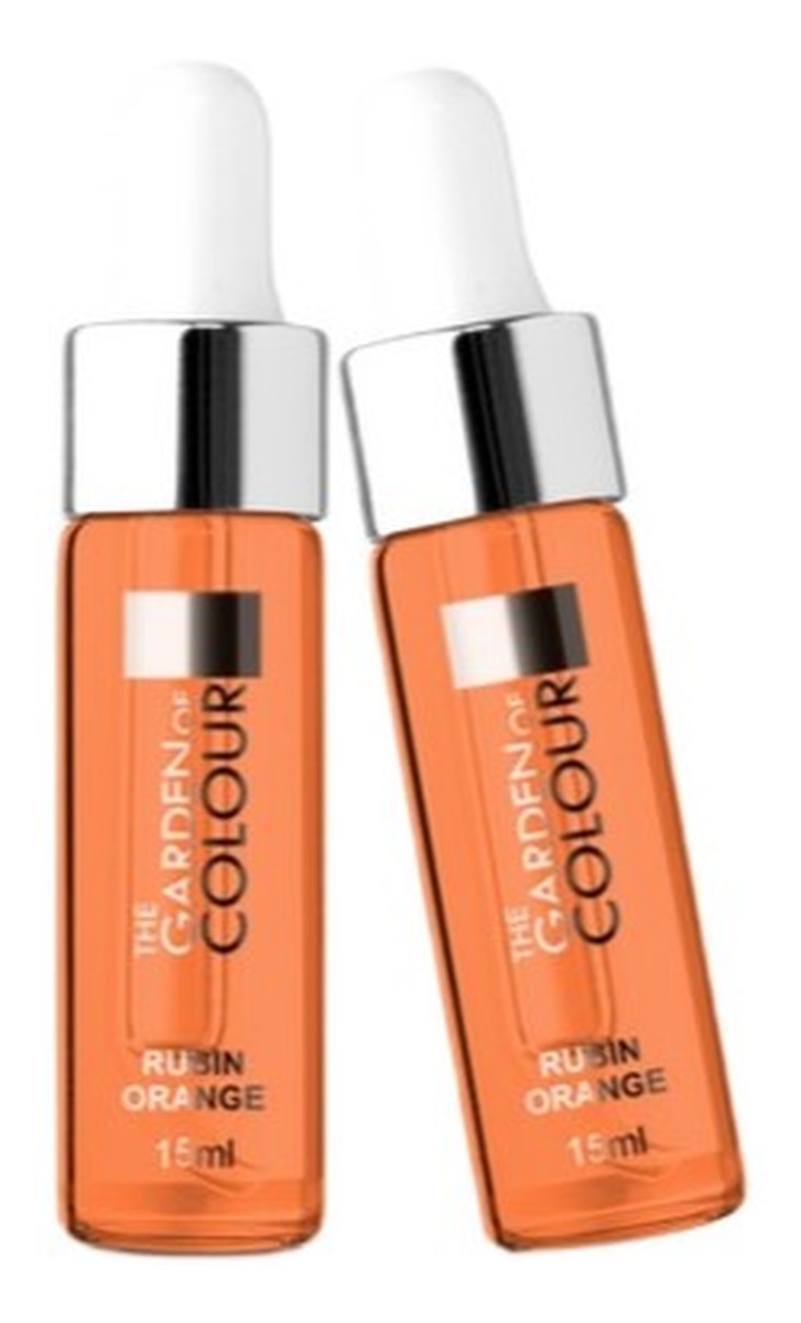 regenerating cuticle and nail oil oliwka do paznokci z pipetą rubin orange