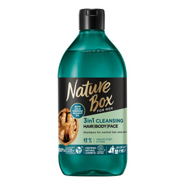 Oczyszczający szampon z formułą 3w1 do włosów twarzy i ciała