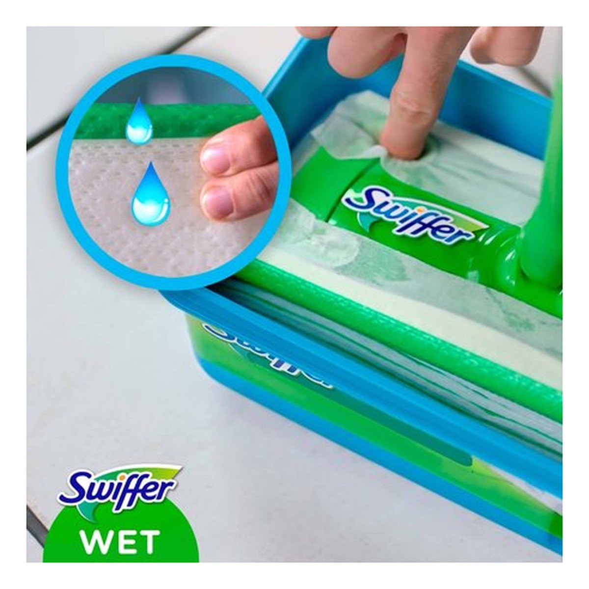 Swiffer Wet Mokre ściereczki do podłogi Citrus 10szt.