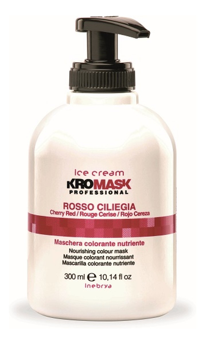 Kromask Professional Rosso Ciliegia maska do każdego rodzaju włosów Cherry Red