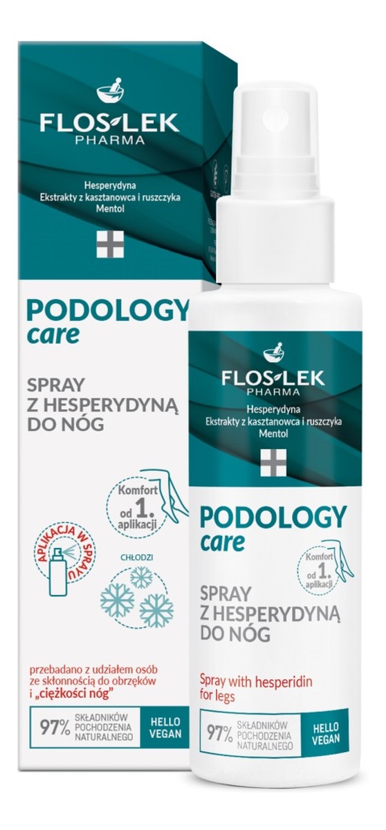 Podology care spray z hesperydyną do nóg