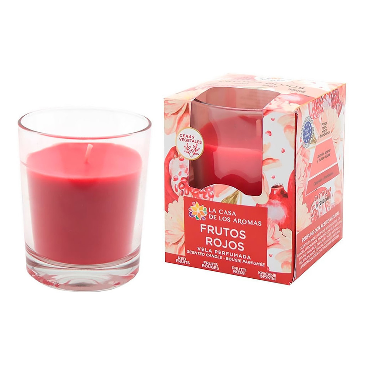 La Casa De Los Aromas Świeca zapachowa Czerwone Owoce 140g