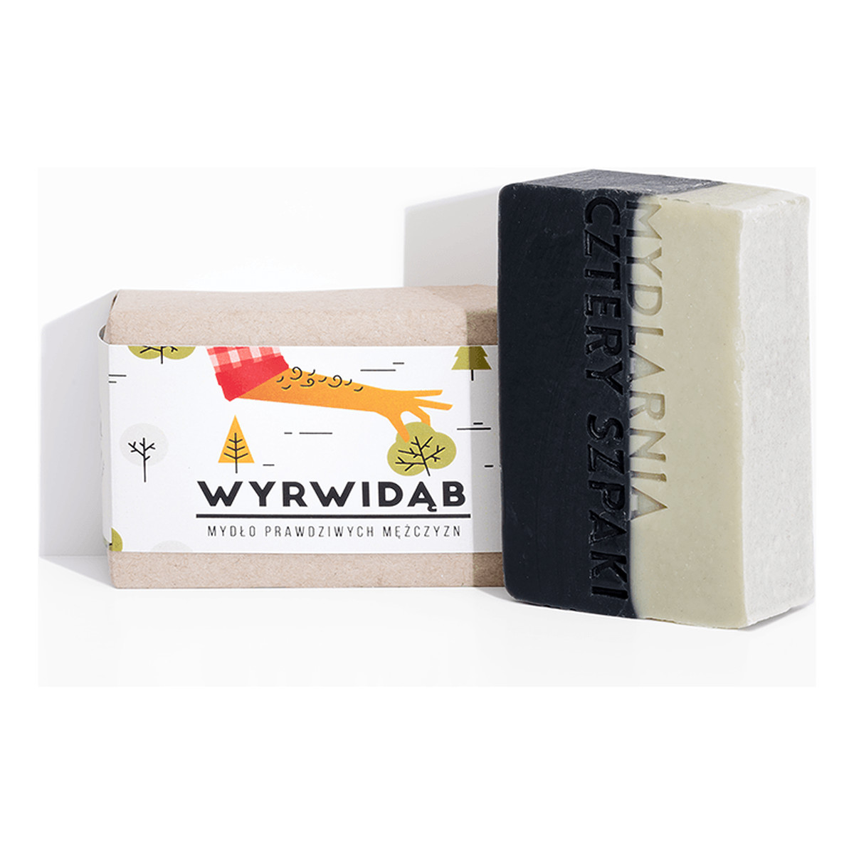 Mydlarnia Cztery Szpaki Wyrwidąb - Mydło Prawdziwych Mężczyzn 110g